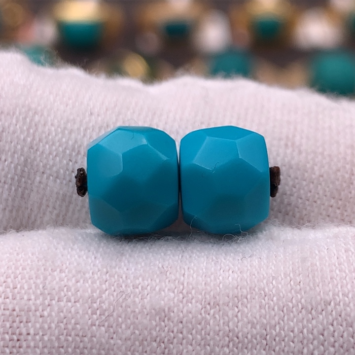 绿松石车挂未镶嵌