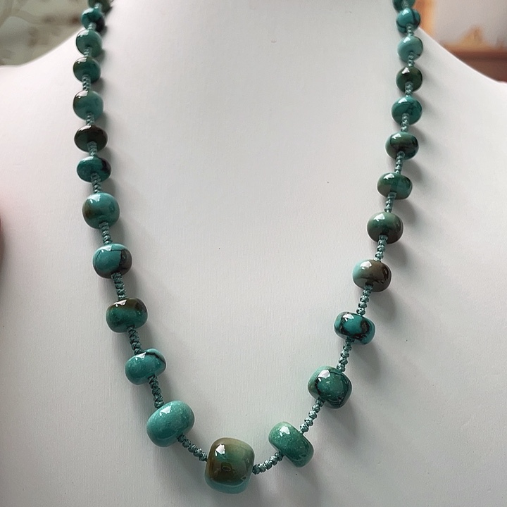 未镶嵌绿松石珠宝奇石