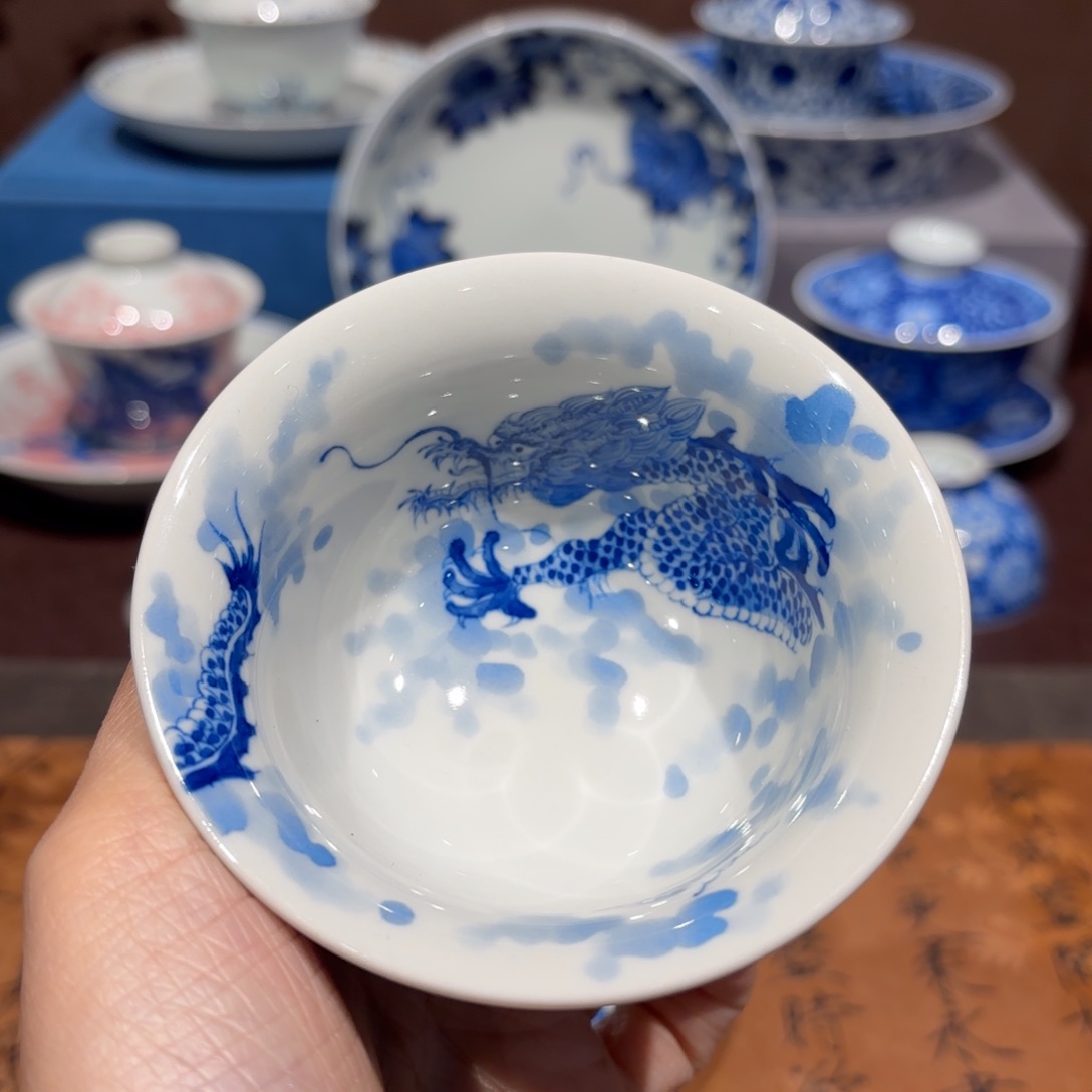 瓷片景德镇纯手工手绘