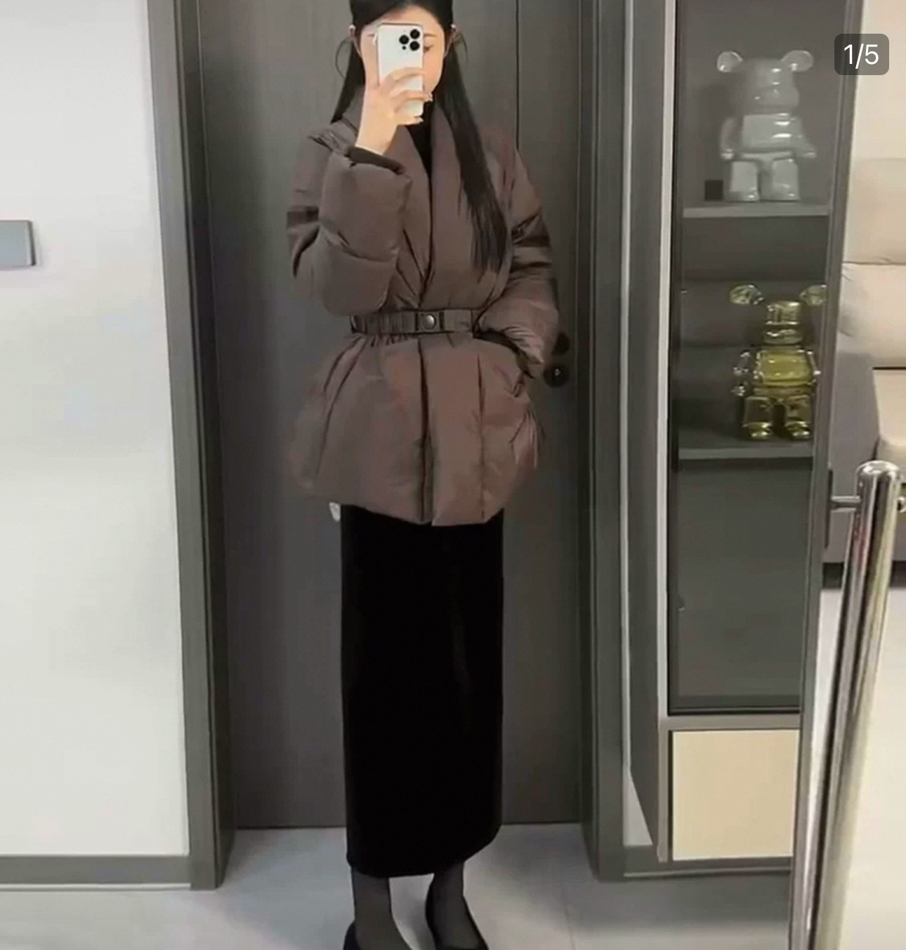 鹅绒羽绒服，时尚显瘦，大气高贵