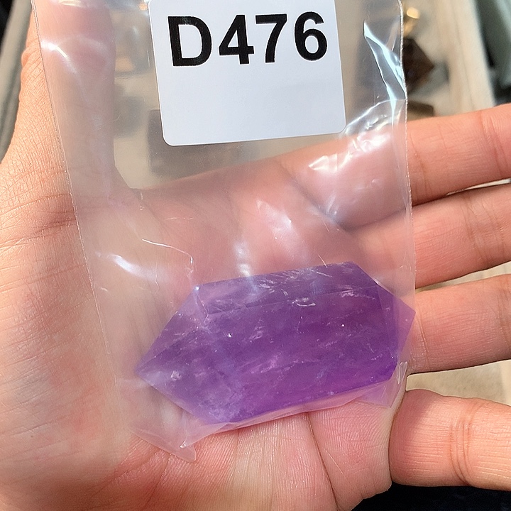 紫晶天然水晶柱子D476未镶嵌源***?