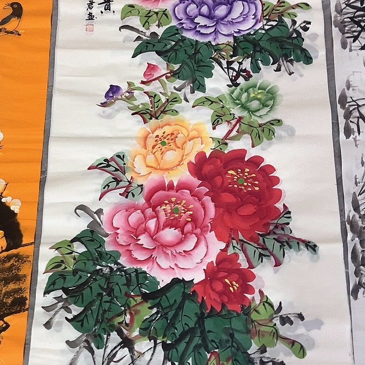 小周画廊的直播间