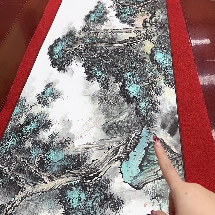 鲁岳艺术美术作品1