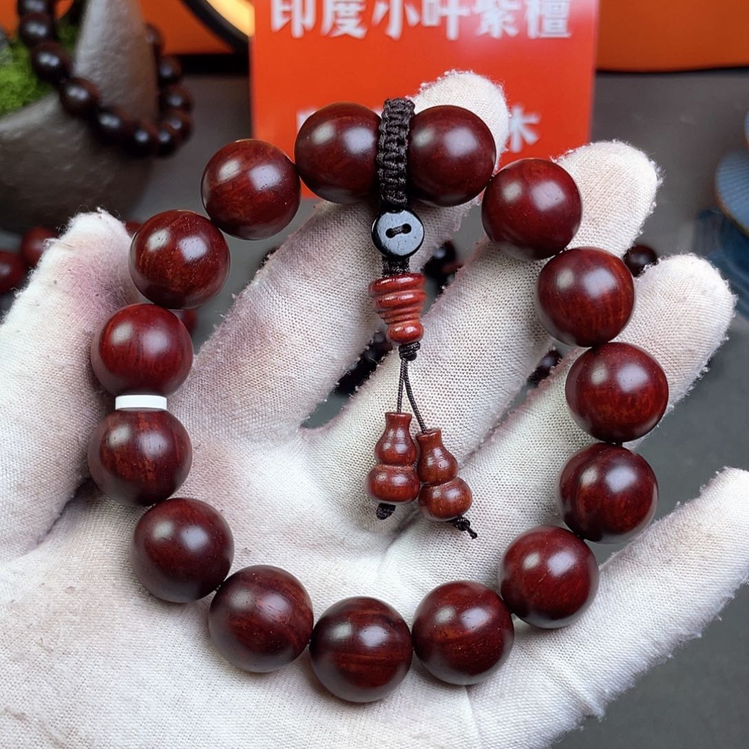 手串/手链小叶紫檀印度小叶紫檀1.5cm