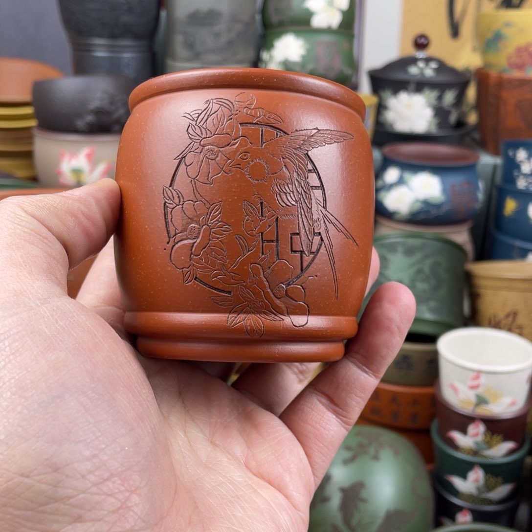 紫砂茶杯紫砂茶杯