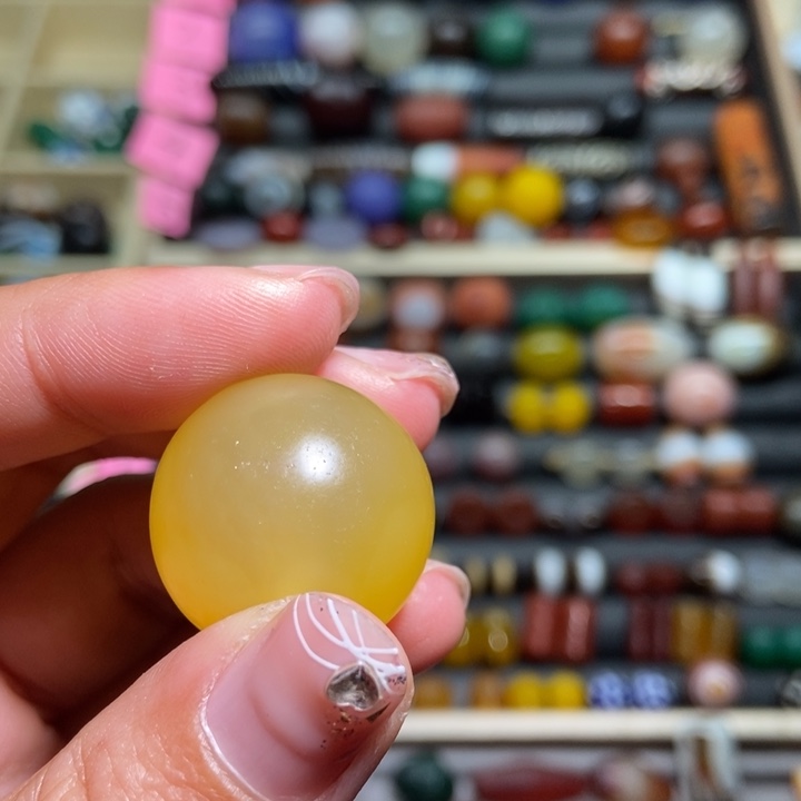 玛瑙/玉髓配珠未镶嵌云*尺