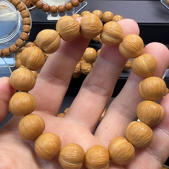 猴头核桃手串屁桃