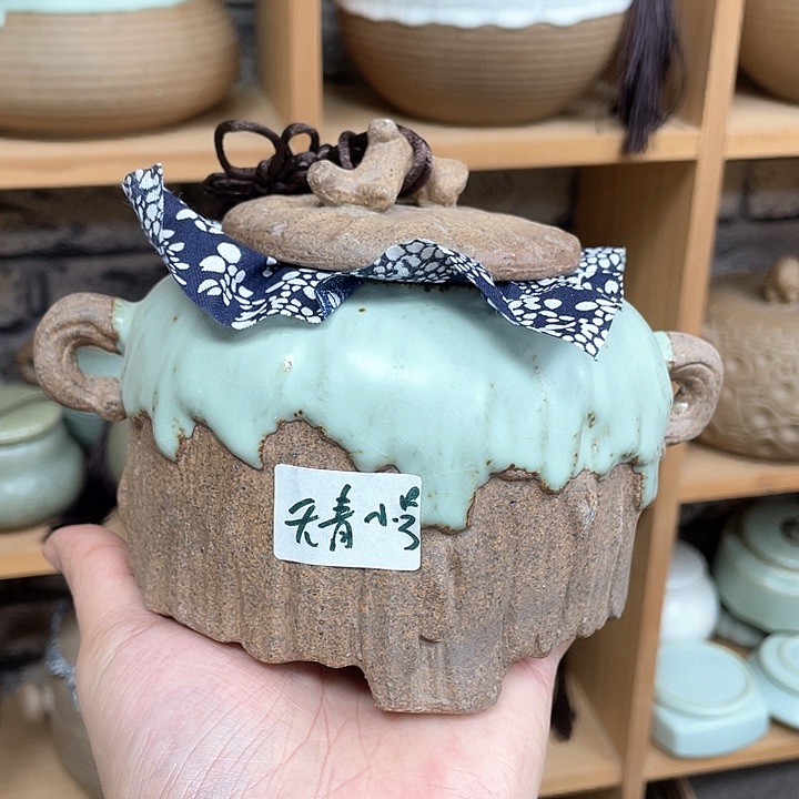 壶老段烧陶瓷茶器！