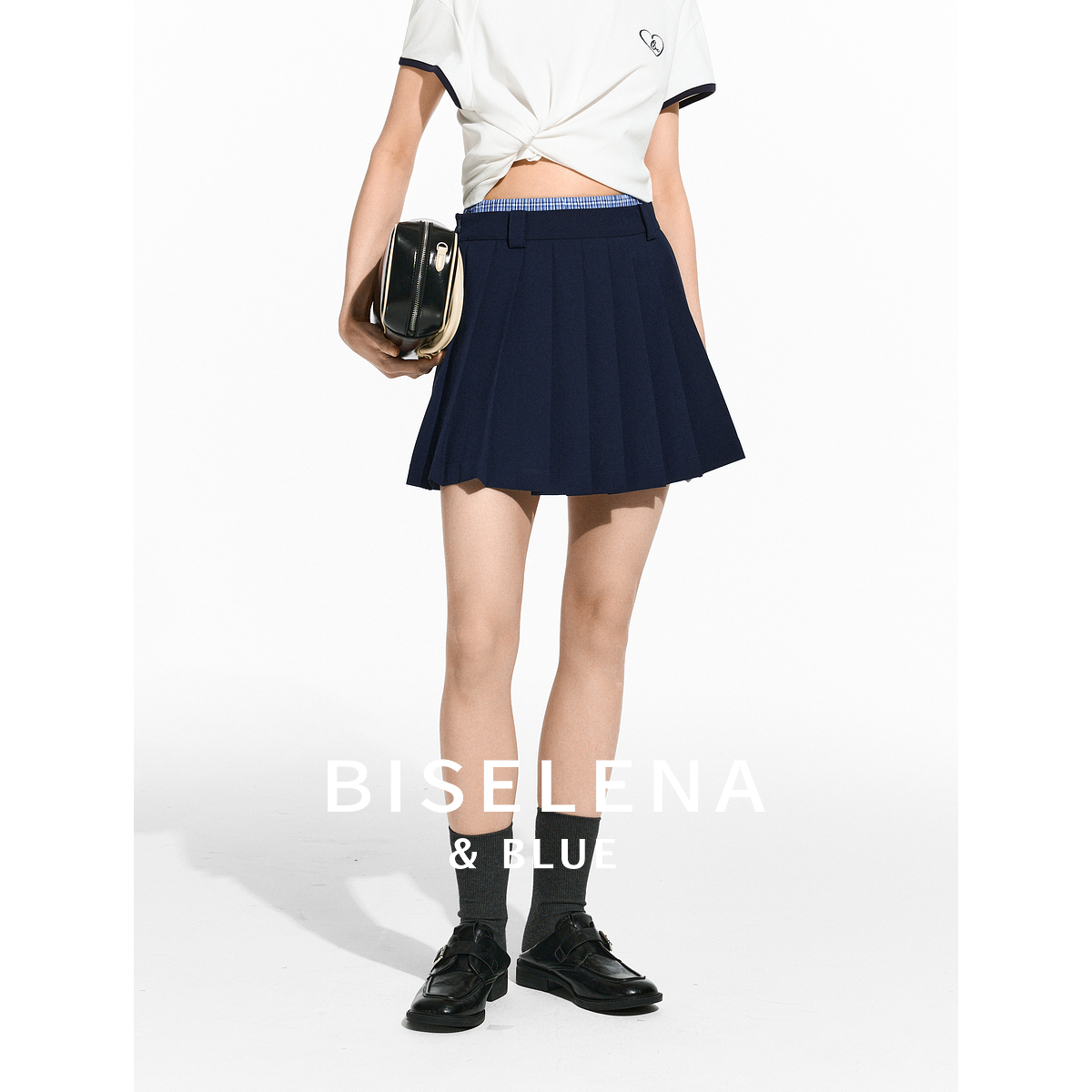 【618专属活动款】学院风A字百褶裙女2025夏季新款设计感薄款半身裙