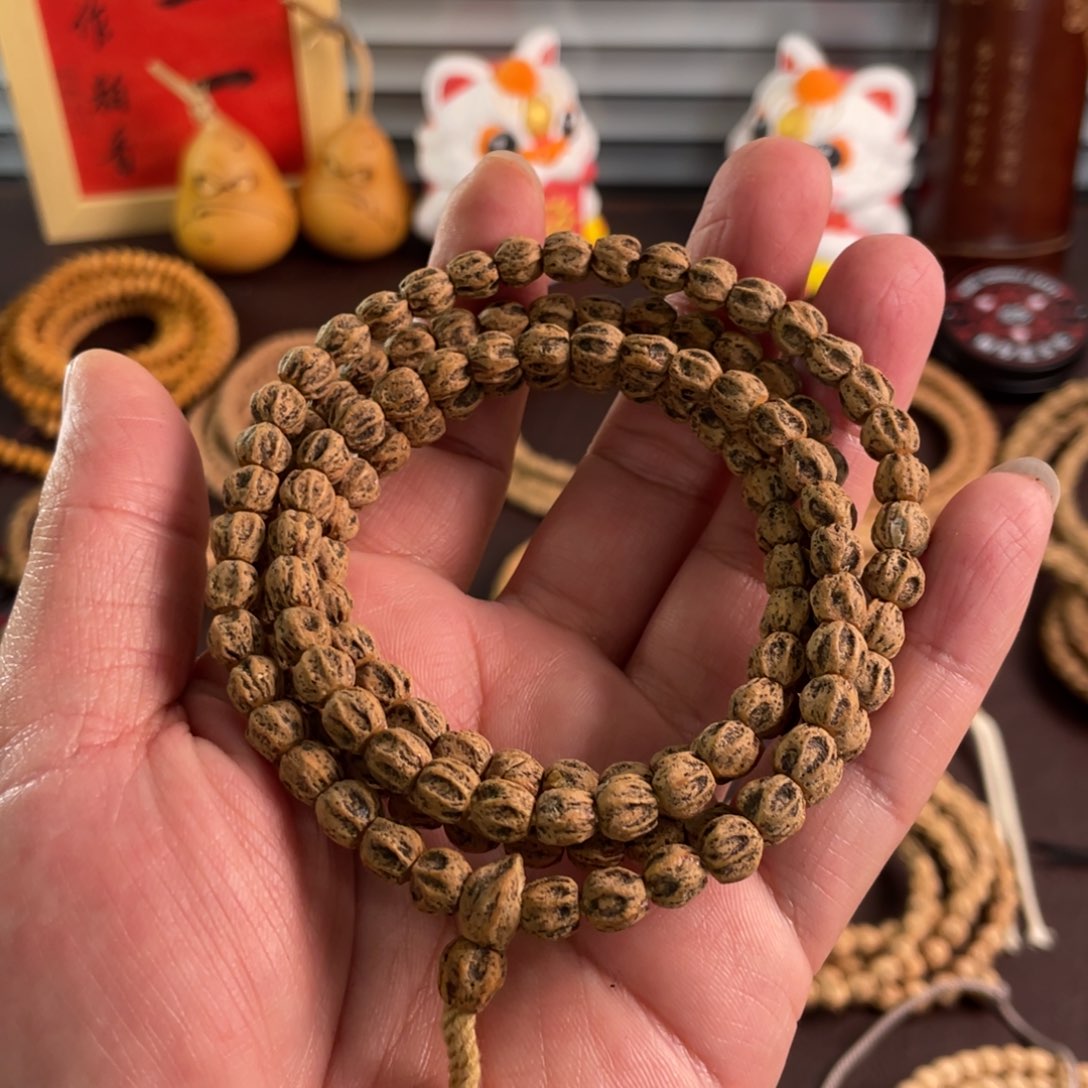 柏香籽/百香籽吊坠绝****我微切红油皮深坑狮驼岭