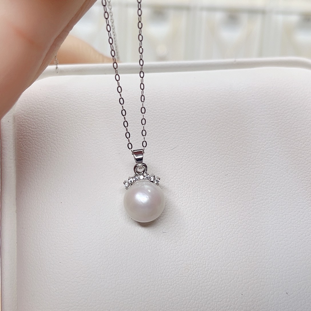 吊坠(赠链)淡水珍珠合金