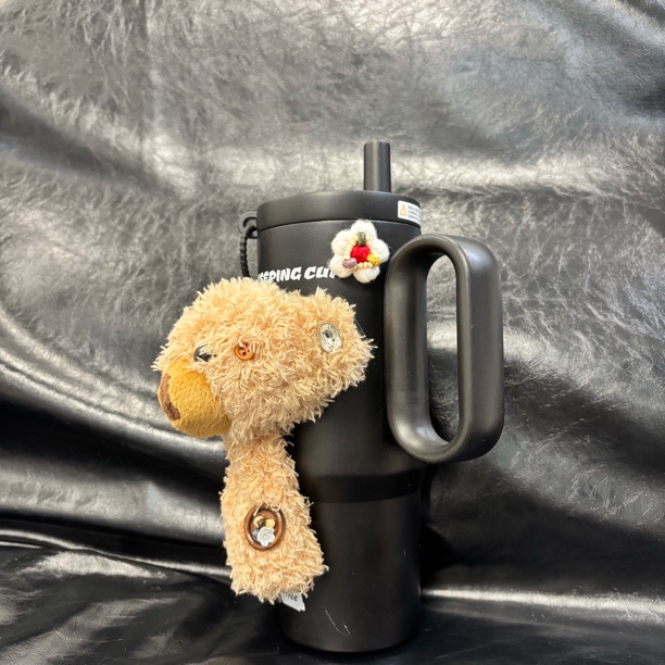 熊头黑色杯子BZ041