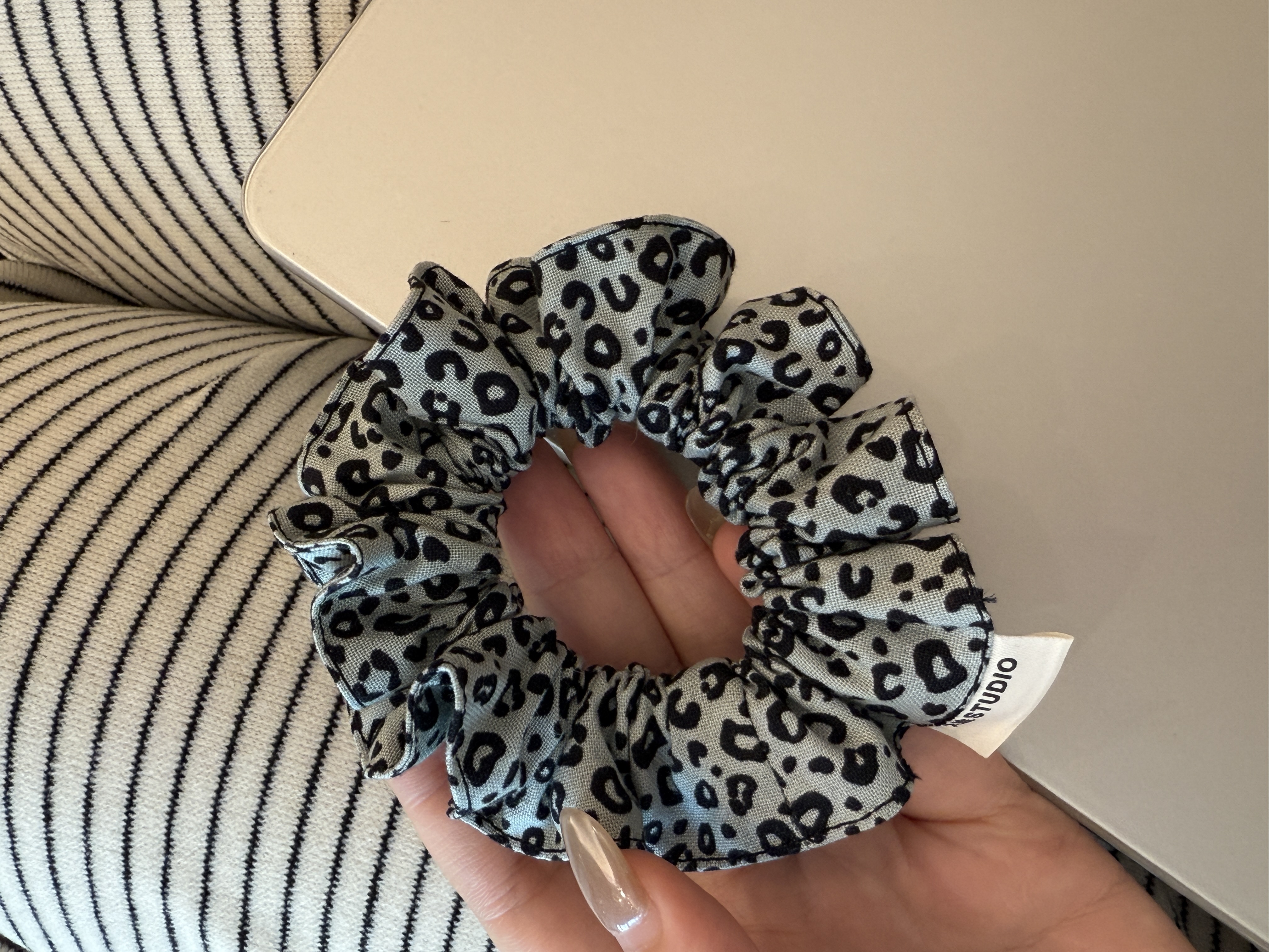 泡菜自制手作款小发圈多褶皱压边工艺肠圈