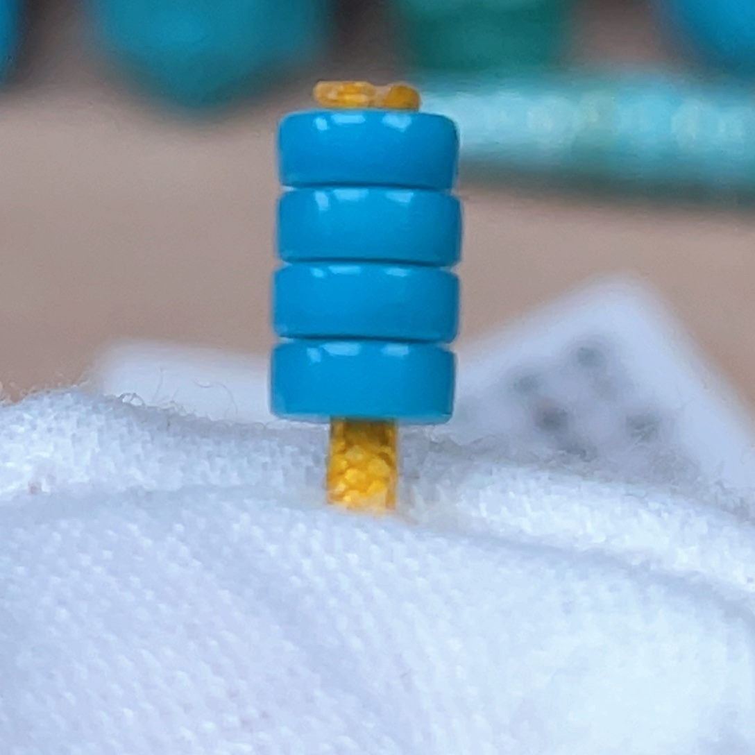 绿松石未镶嵌颈饰4.5mm