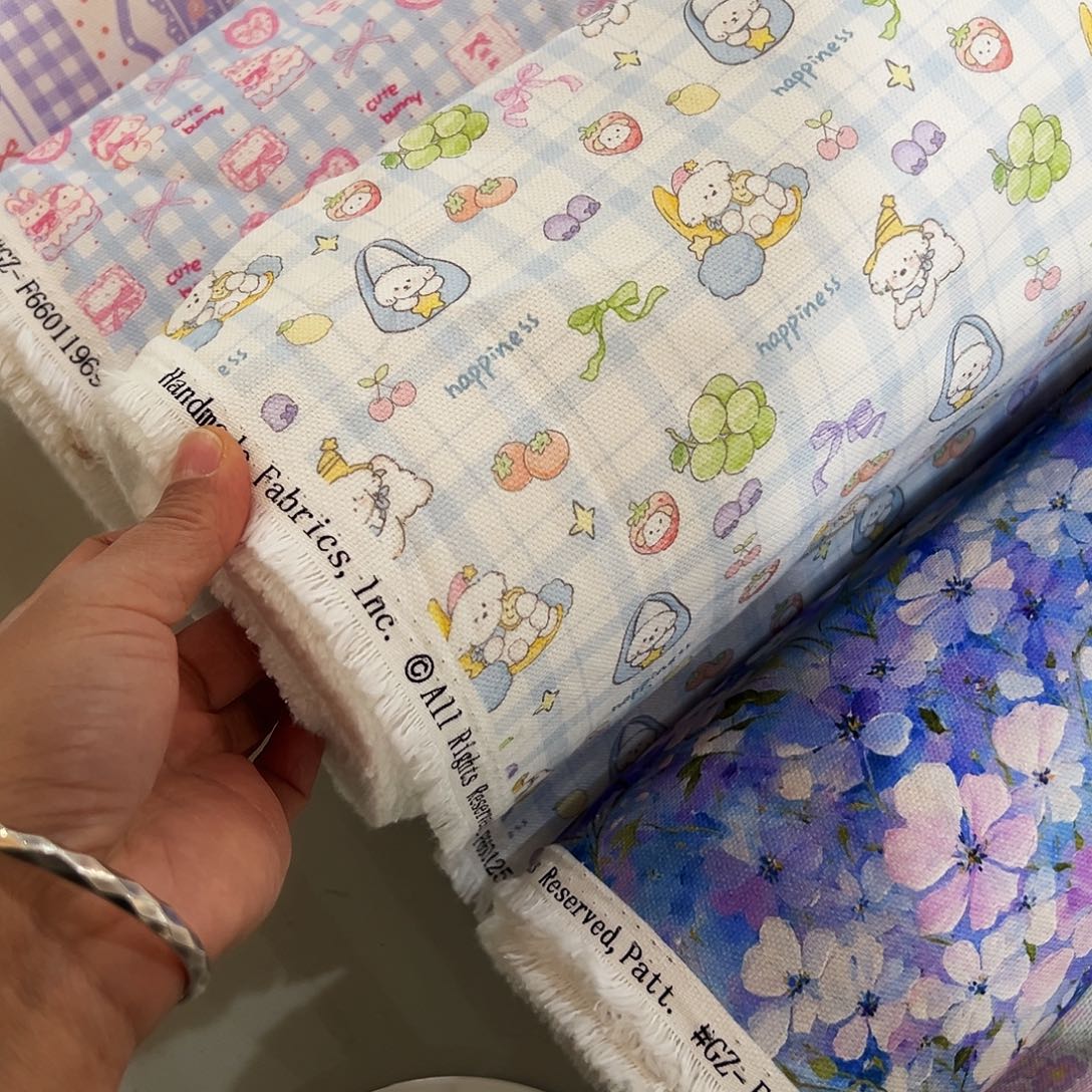 棉一米价纯棉定制底帆布1.5宽果子B