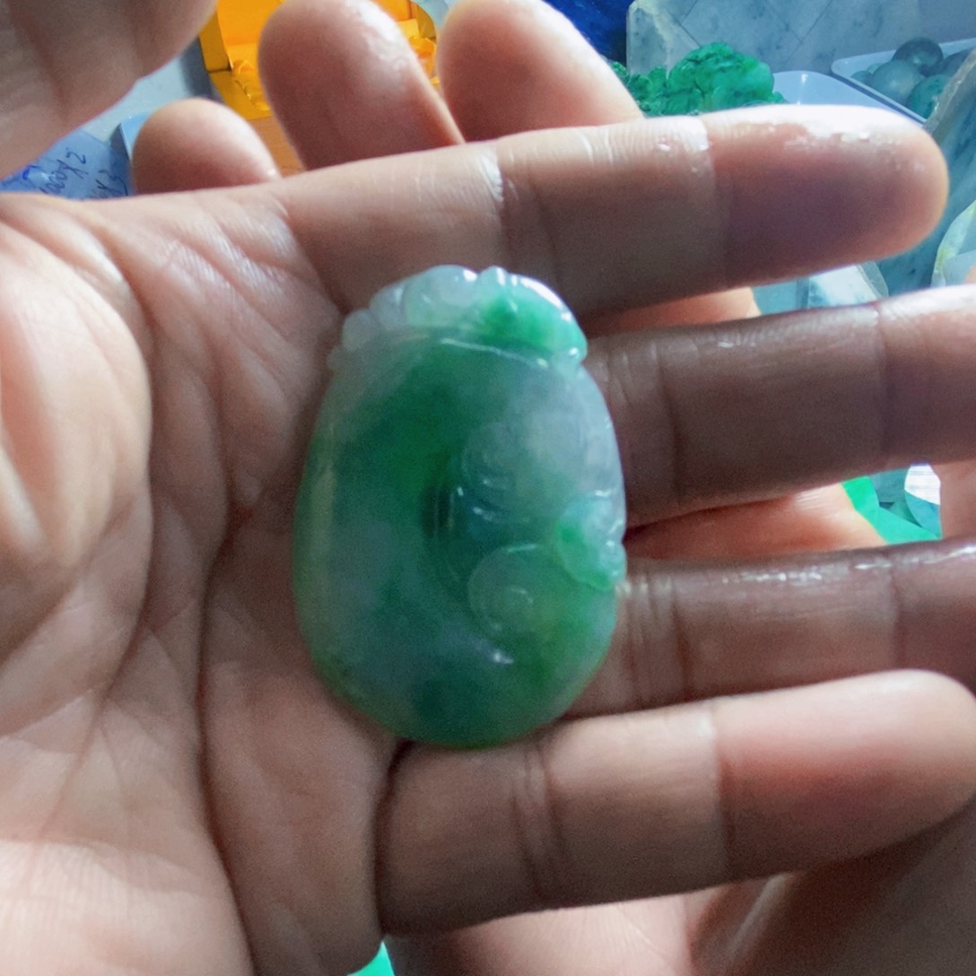 定制翡翠未镶嵌輕*言翡翠