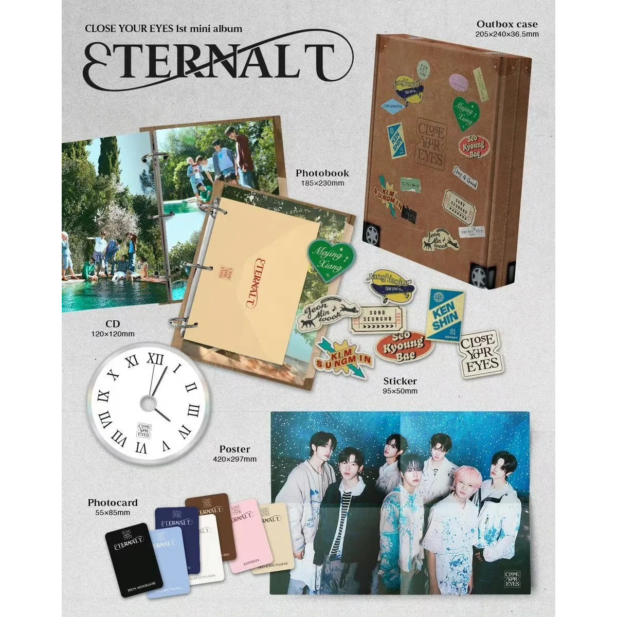 【葫芦】出道专 meovv closeyoureye 吻妹 KickFlip 男女团专合辑