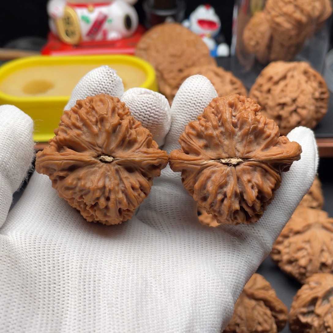 文玩核桃把件南疆石43