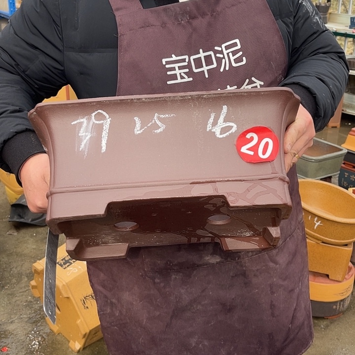 紫砂花盆紫砂等传统