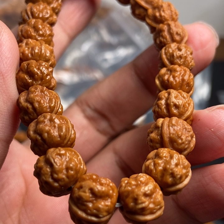 猴头核桃吊坠今天