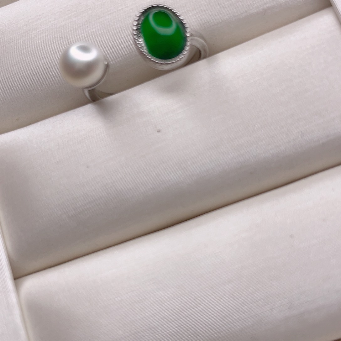 戒指未镶嵌淡水珍珠