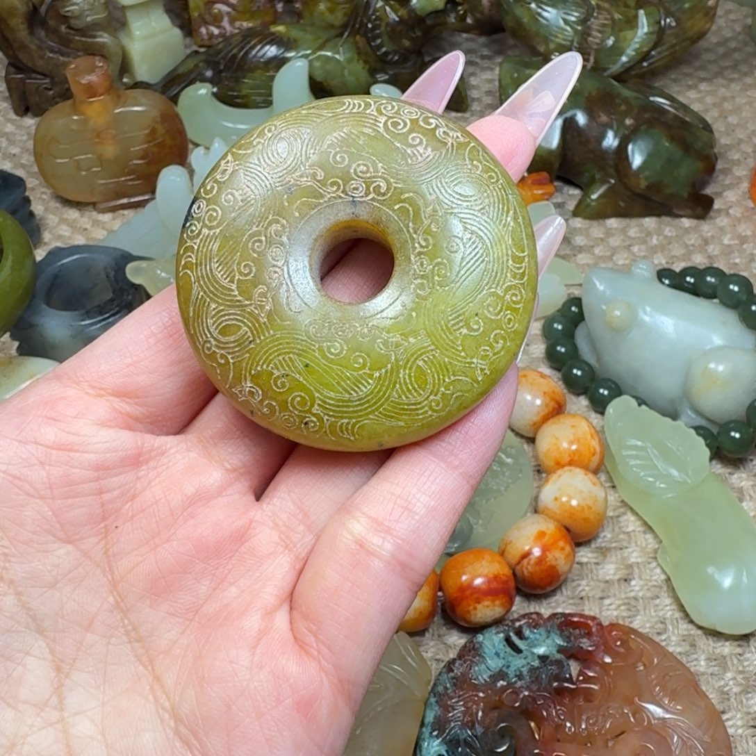 吊坠白玉菩提挂件