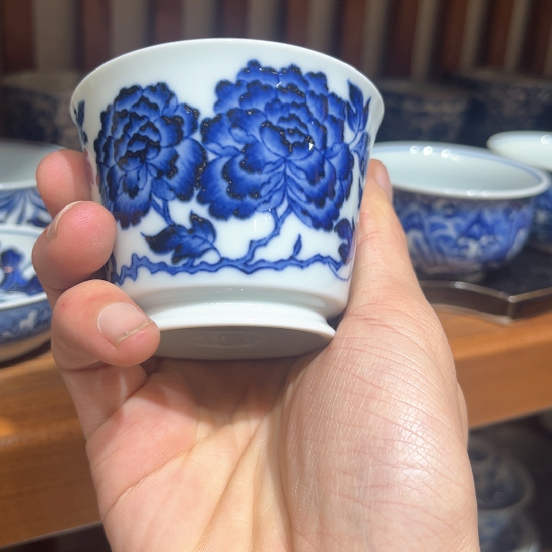 杯陶瓷艺术品美官人