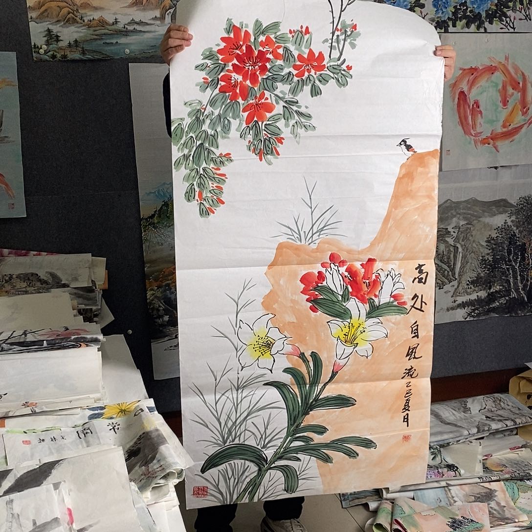 国画手写手绘国画111