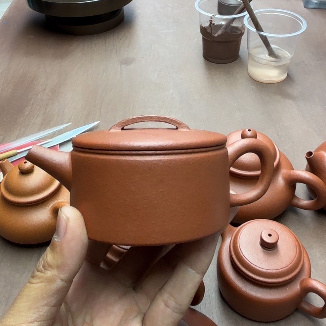 紫砂茶壶杨*汉瓦壶微瑕150