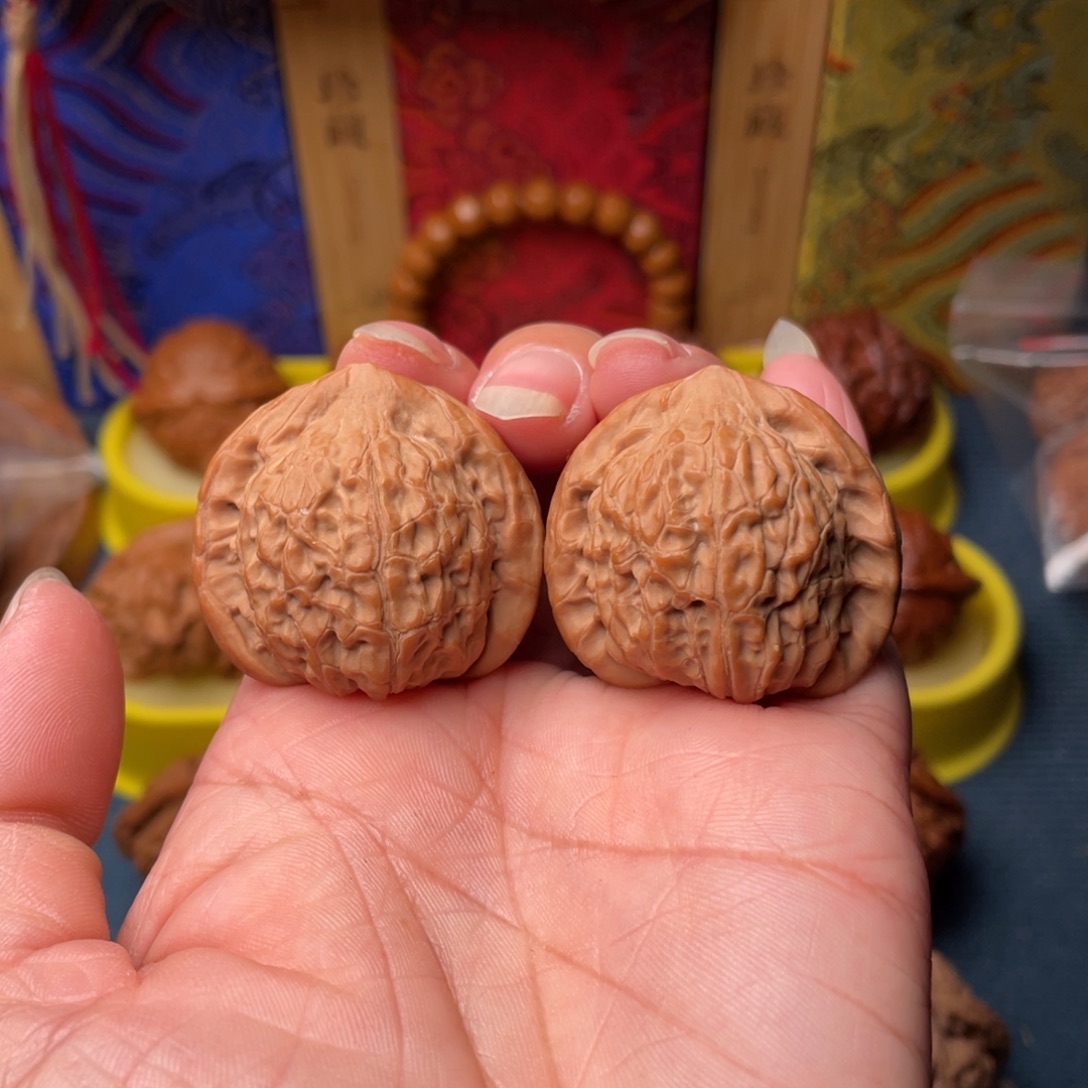 文玩核桃把件36+招财公子