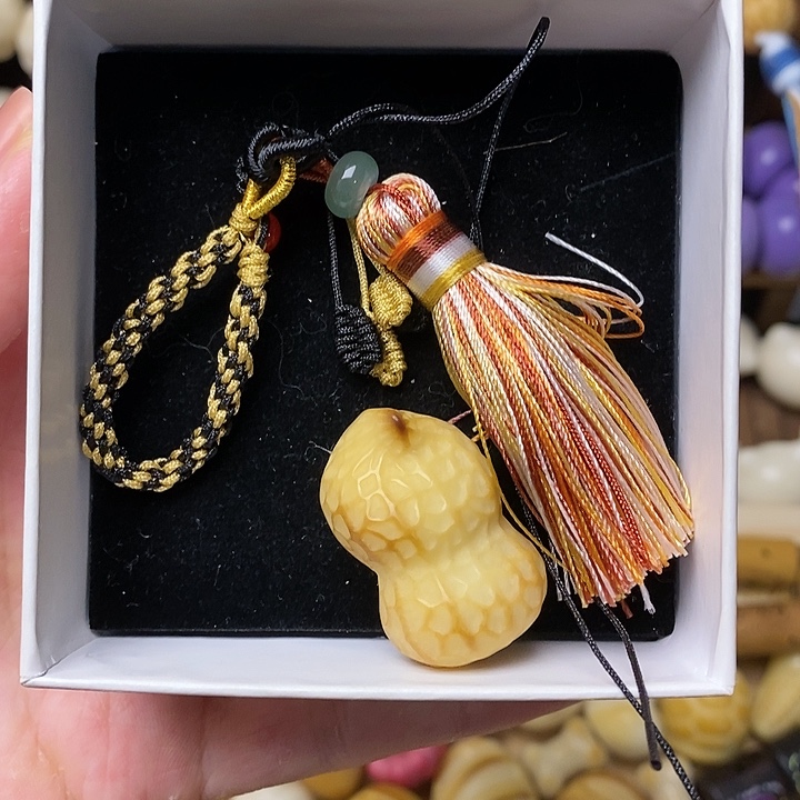 宁***）菩提根/象牙果吊坠