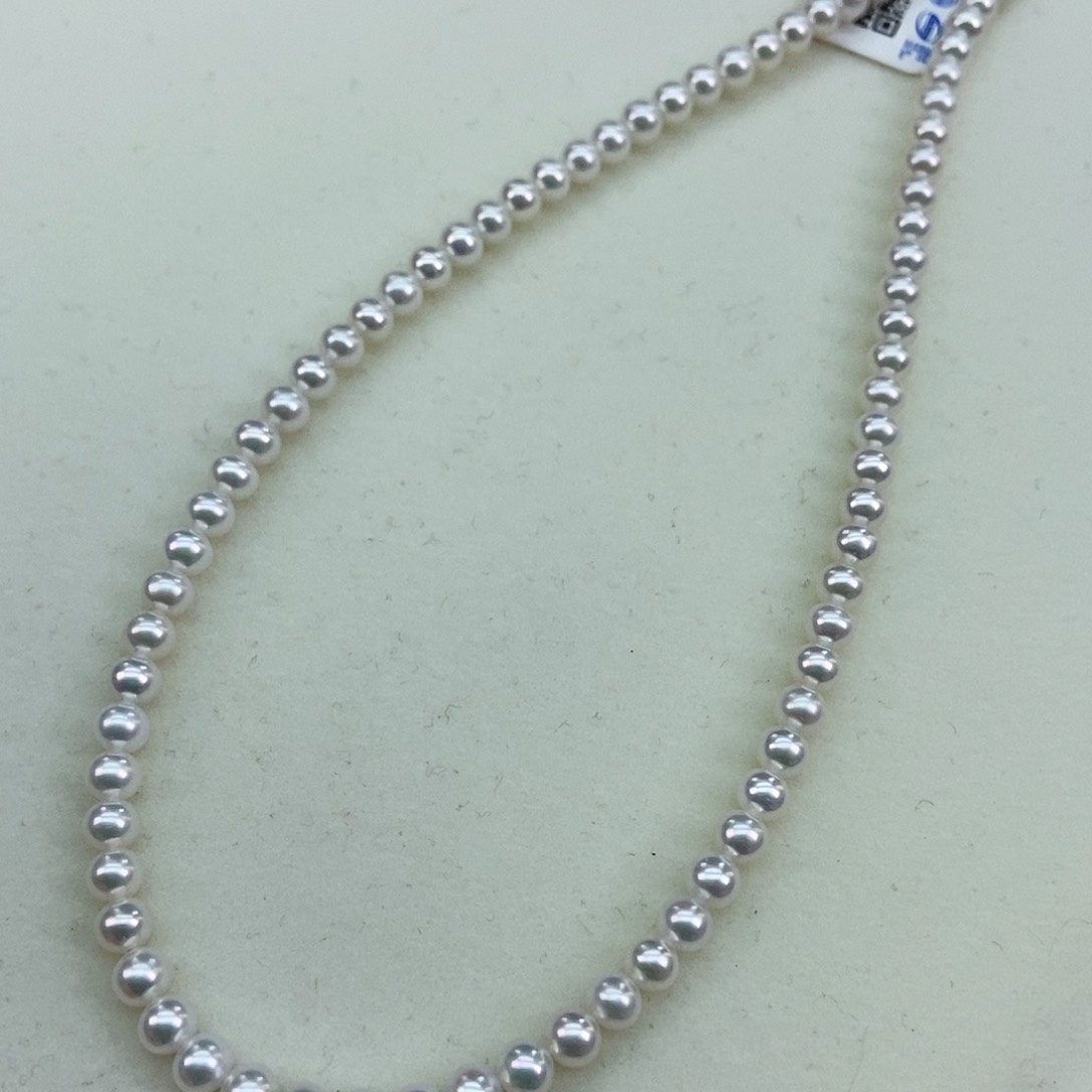 淡水珍珠4/4.5冷光小灯泡银S925镶嵌