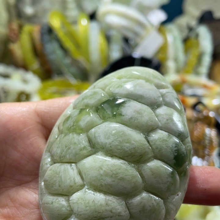 岫玉未镶嵌手把手把