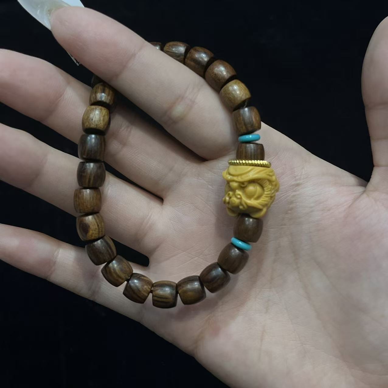 七贤斋文玩手串单圈【无礼盒】@@YS1663