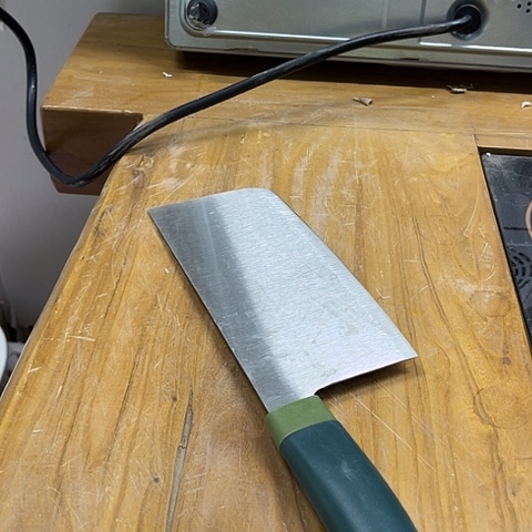 微瑕，不锈钢切菜刀青柠