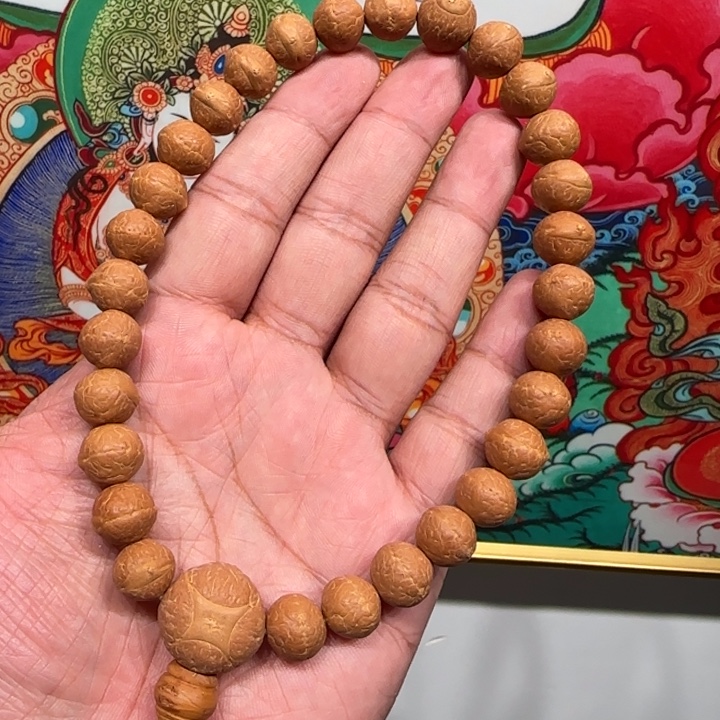 凤眼菩提吊坠锦柚树王11.7到11.8满配手持