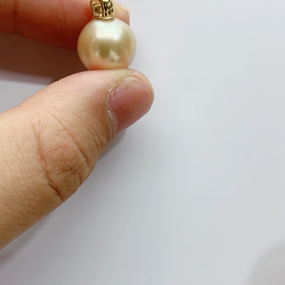 海水珍珠颈饰18K金镶嵌