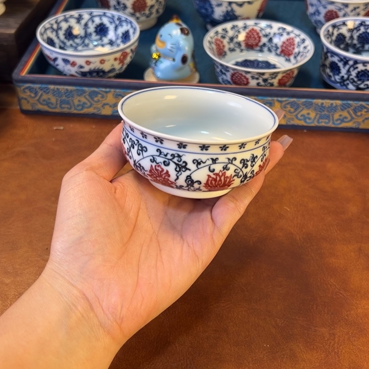 瓷片景德镇陶瓷手工手绘