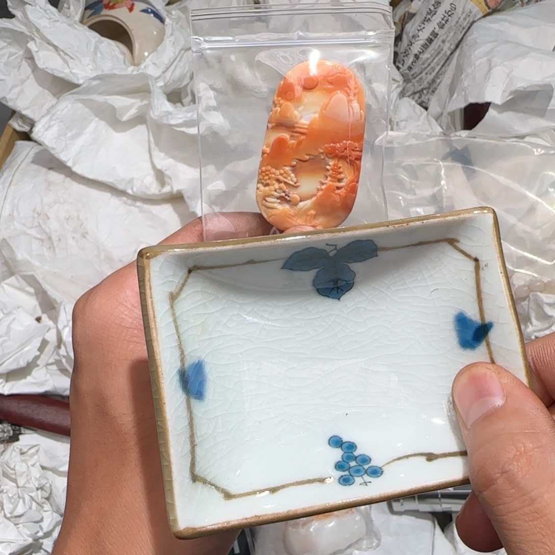 紫砂陶瓷孤品单件车里拍
