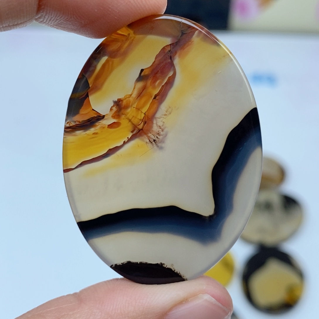 玛瑙/玉髓未镶嵌珠宝半成品