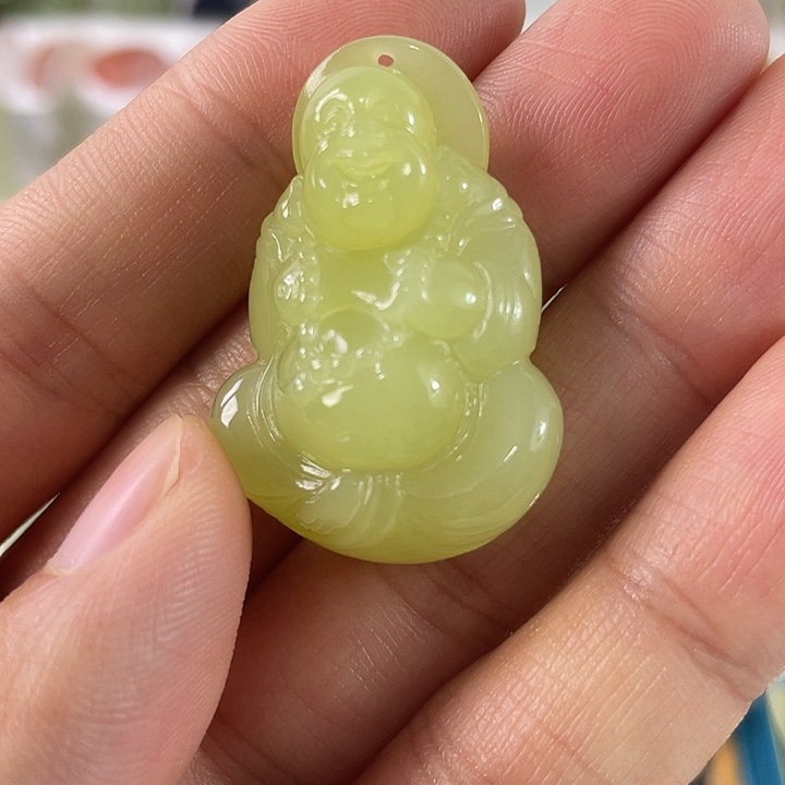 吊坠(不含链)未镶嵌和田玉