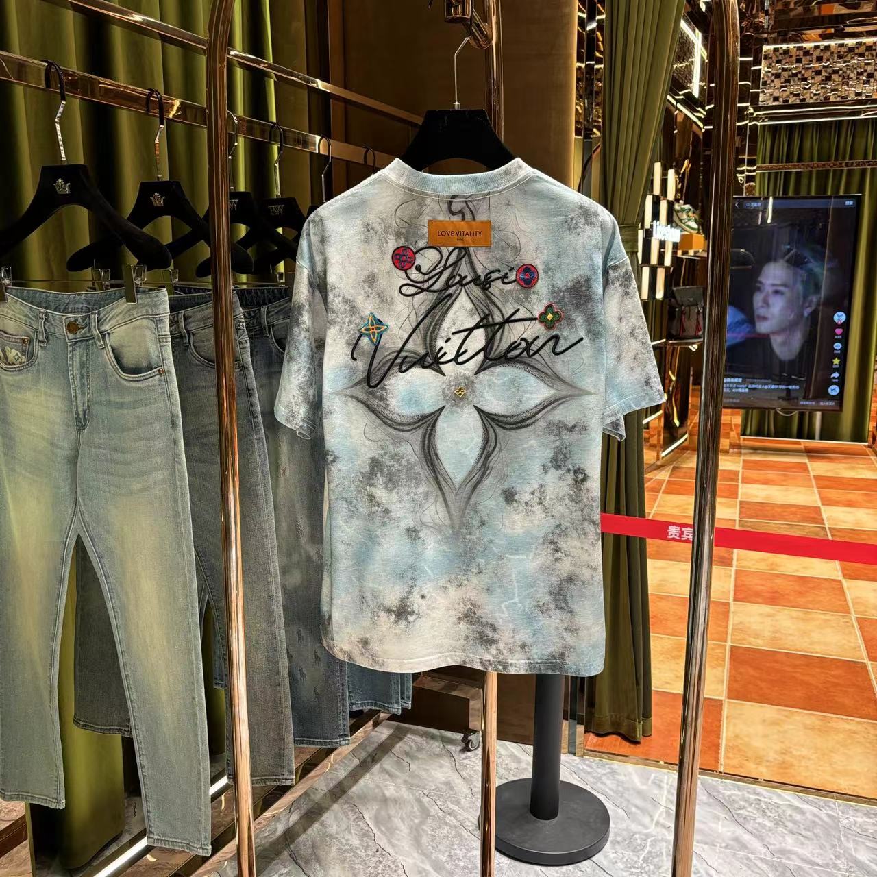 BO-YY.2025年新款设计款时尚百搭重工高端刺绣短袖25293