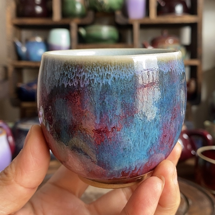 中国神后钧瓷茶具
