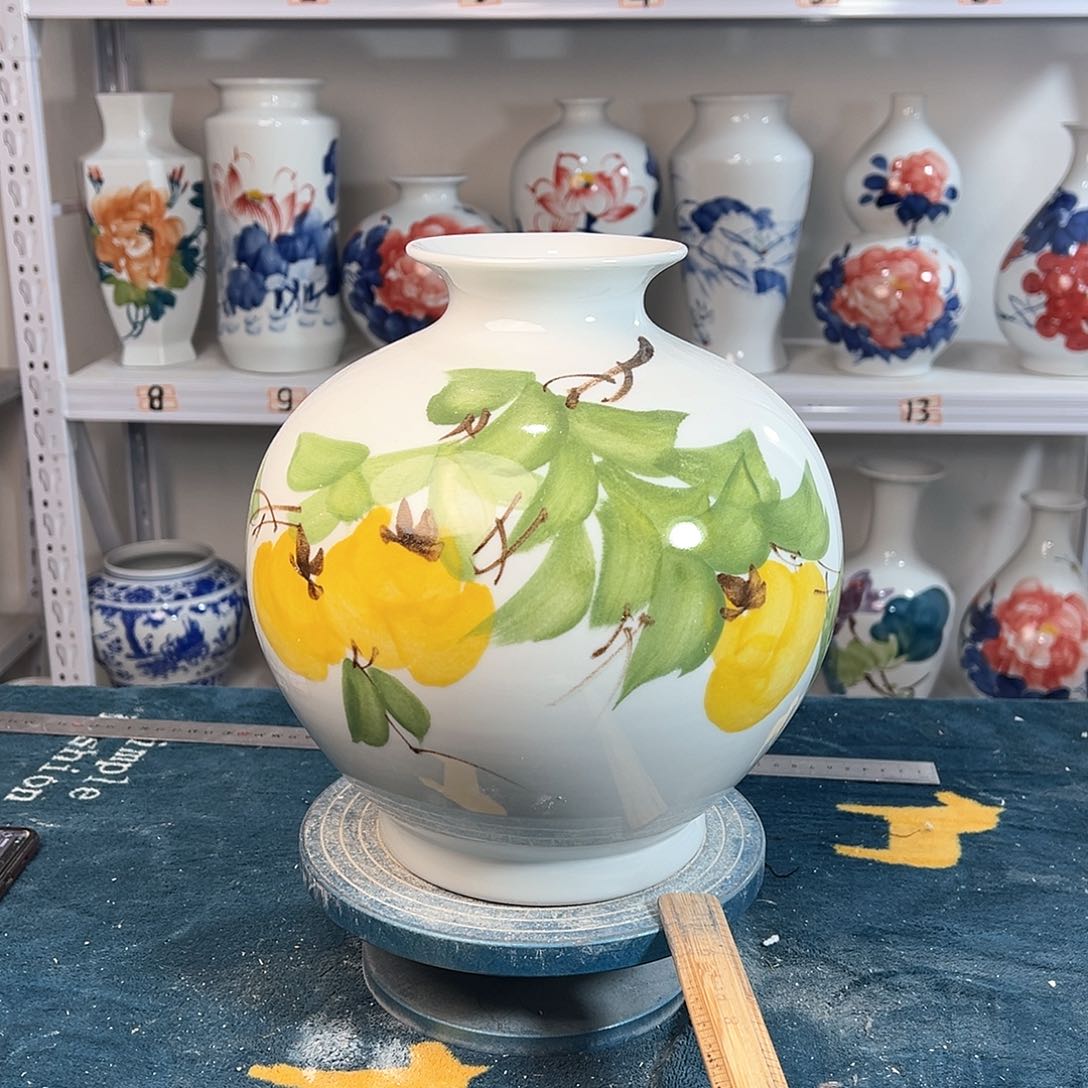 摆件景德镇陶瓷石市