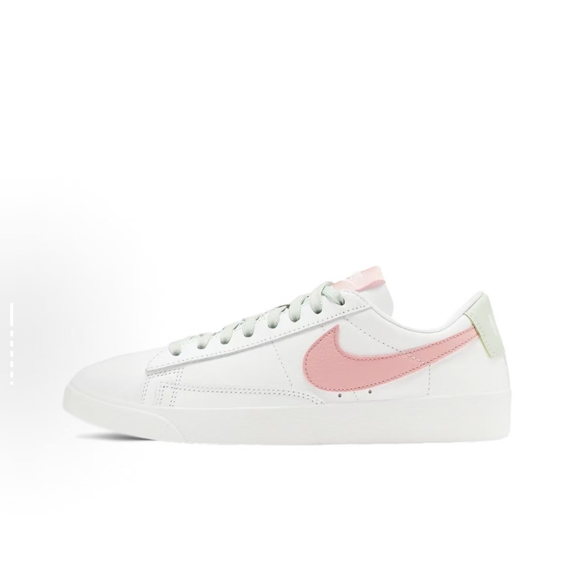 【破价微瑕介意慎拍】NikeBlazer防滑轻便低帮板鞋白红AV9370-105