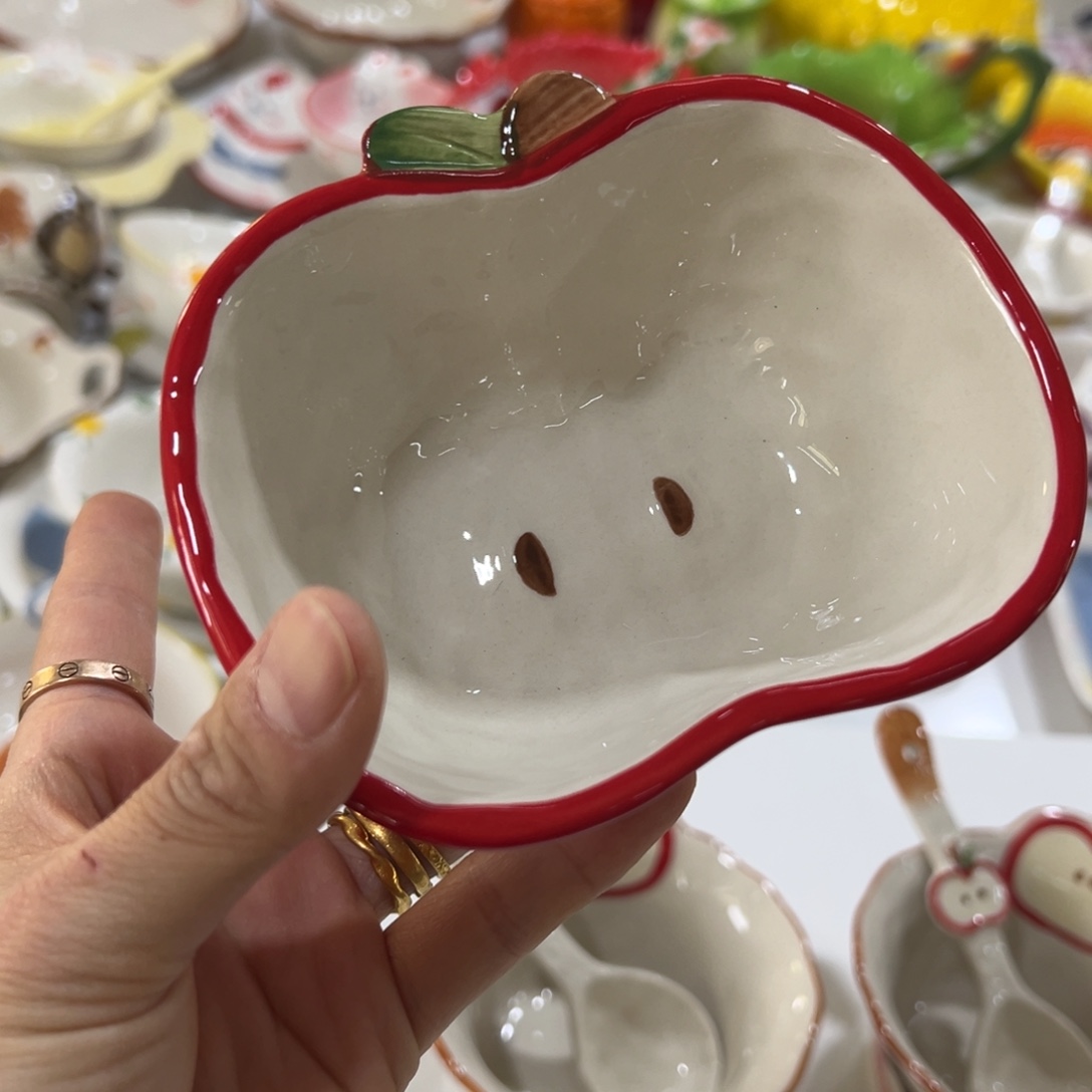 瓷片陶高温陶瓷釉下彩微瑕！