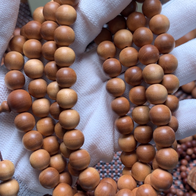 【闪购商品】檀香木手串/手链烈**风1.0*108横纹微瑕处理价