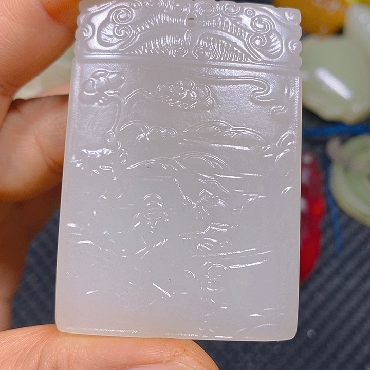 吊坠白玉菩提精选