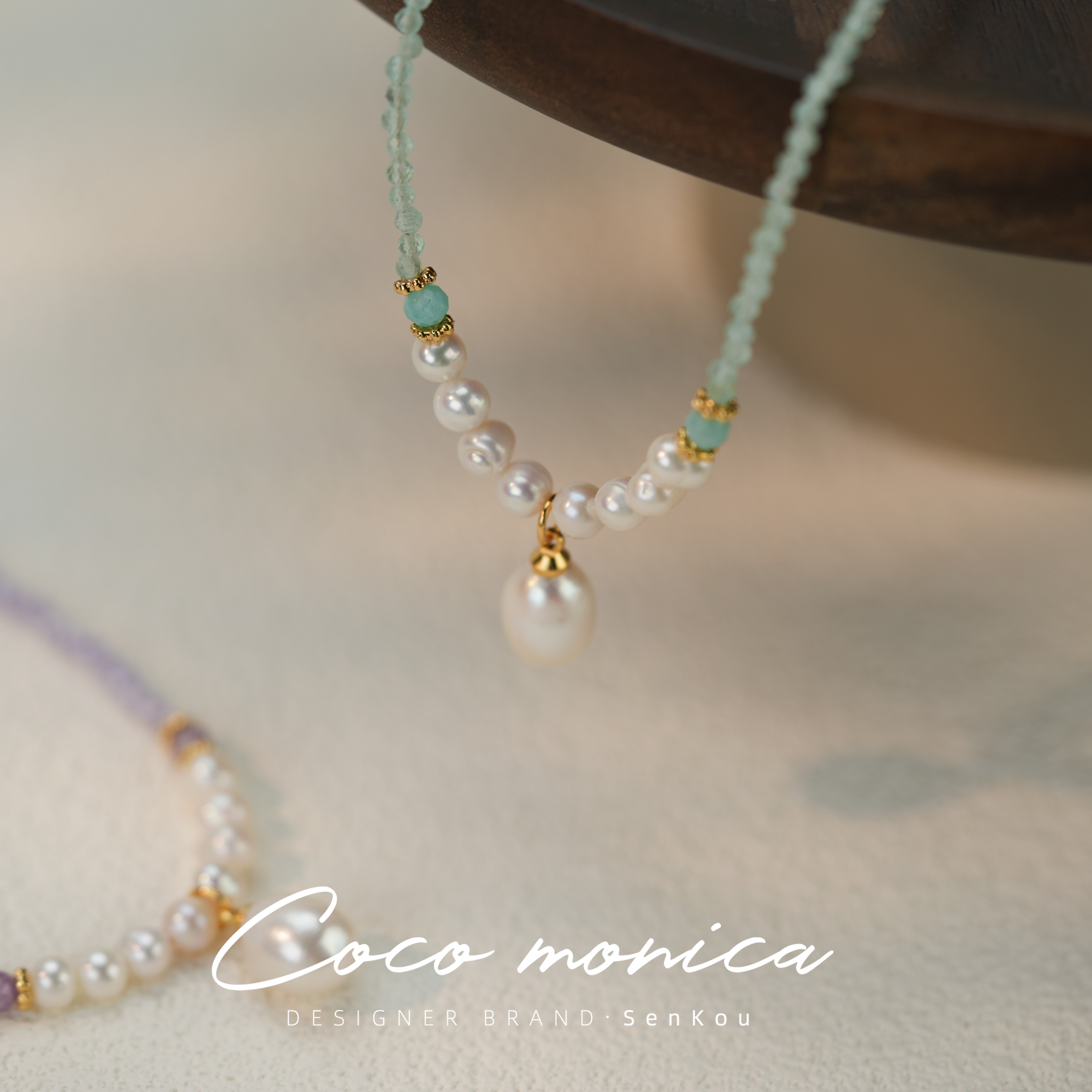 【小霞珠宝】精致女款珍珠项链法式简约设计师款 夏季项链AB221