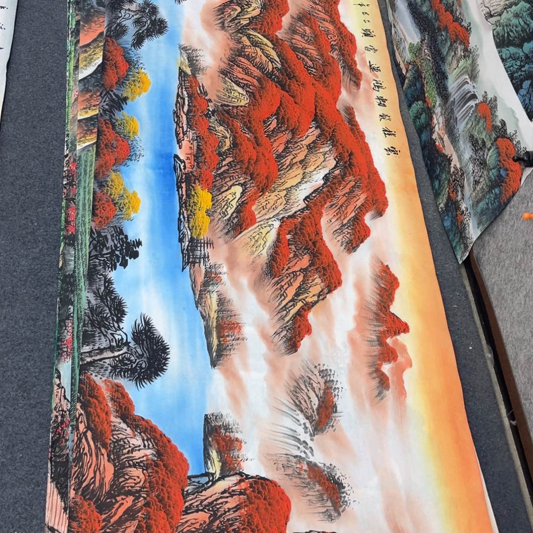 国画明月的直播间2